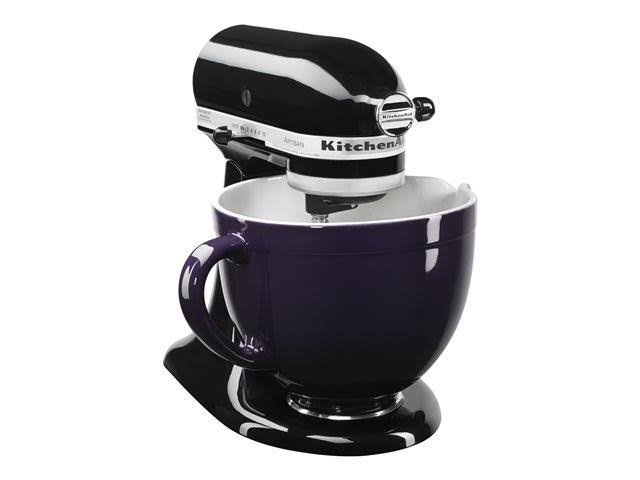 KitchenAid Artisan KSM150PSOB 5-Quart Mixer - Onyx Black - 325W