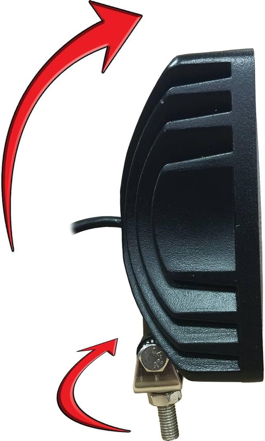 TIGERLIGHTS TL3090 LED Side Mount Light 12V Compatible with/Replacement for Ford New Holland 8160, 8260, 8360, 8560, 8670, 8670A, 8770, 8770A, 8870