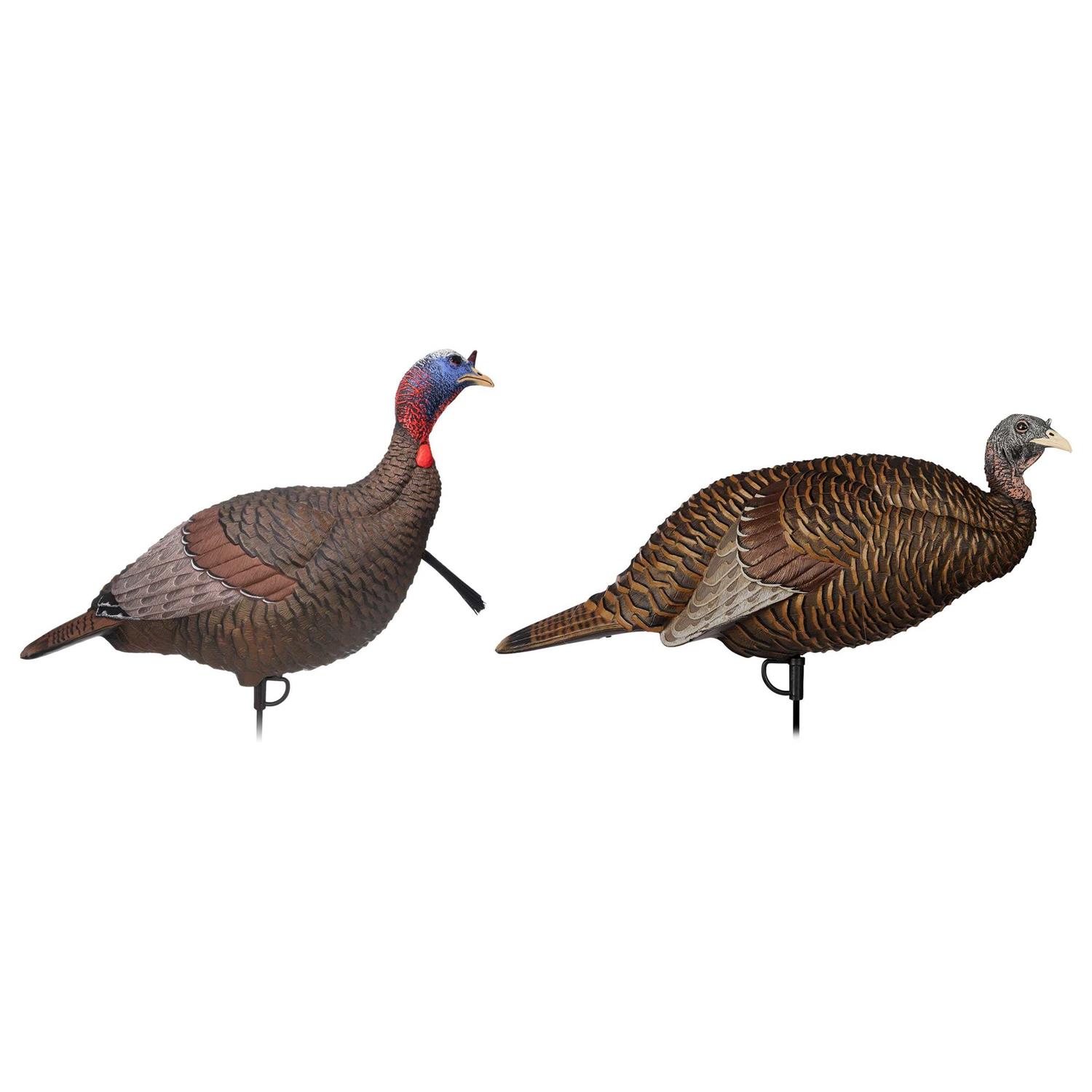 flextone Thunder Jake And Thunder Chick Breeder Hen Turkey Decoy Combo - Sports Supplies Online Store