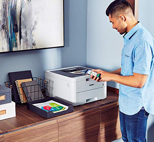 Brother HL-L3210CW Compact Digital Color Printer Providing Laser Printer Quality Results with Wireless - Radiant Selections
