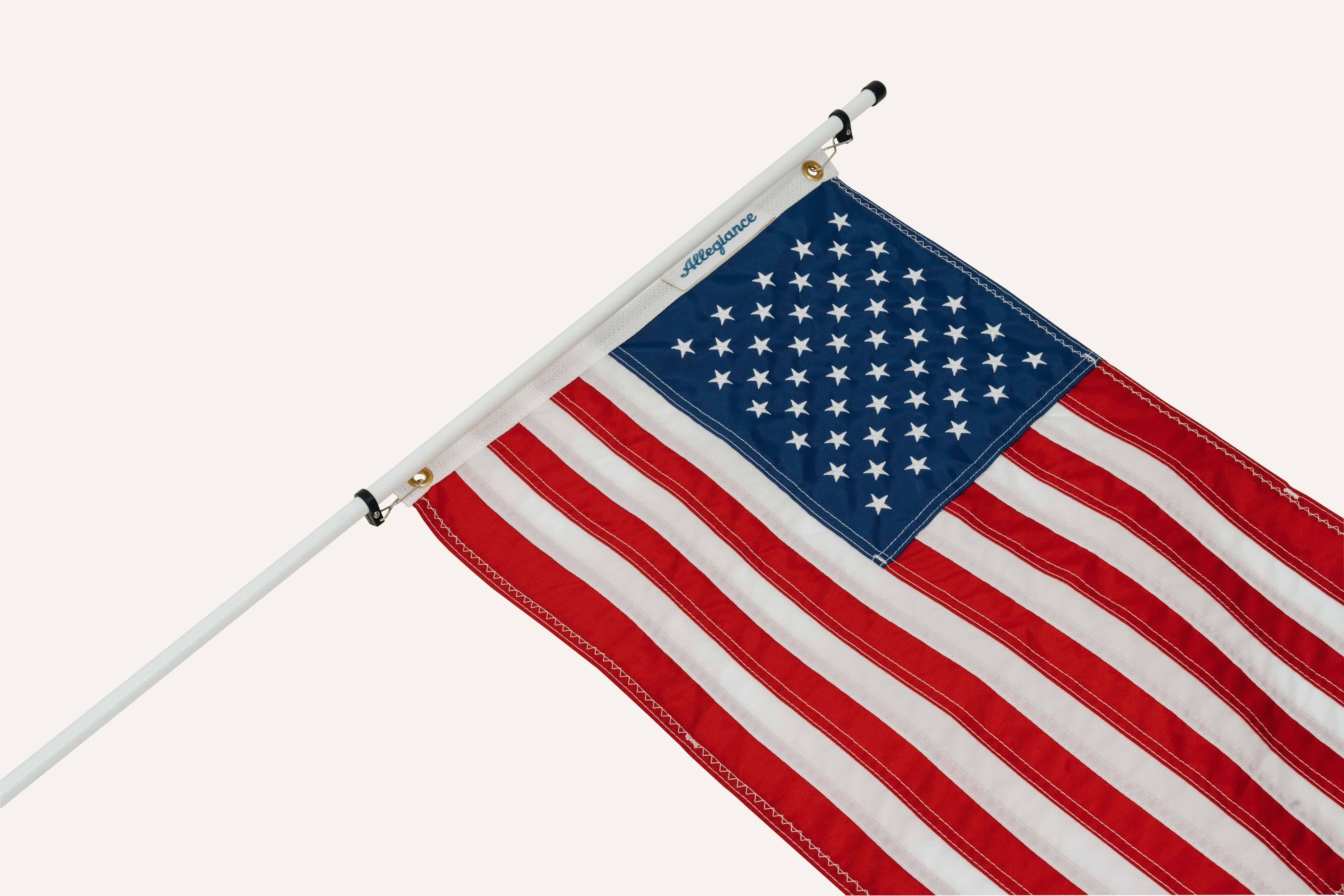 Allegiance American Boat Flag Set | Allegiance Flag Supply 16x22 x 24x22