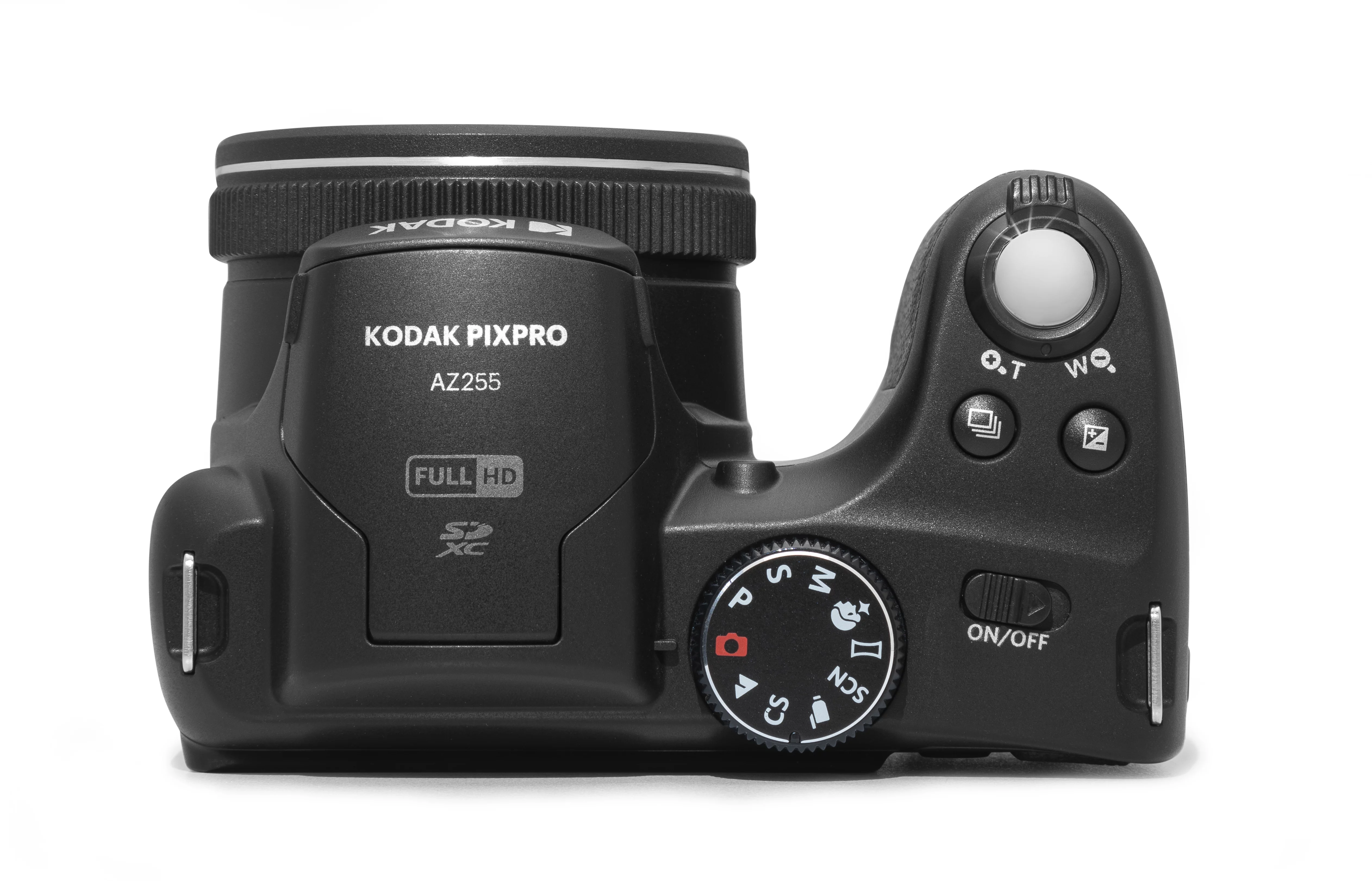 KODAK PIXPRO AZ255-BK 25x Optical Zoom Digital Camera, 16MP CMOS Sensor, 1080p Full HD Video, 3" LCD, AA Batteries