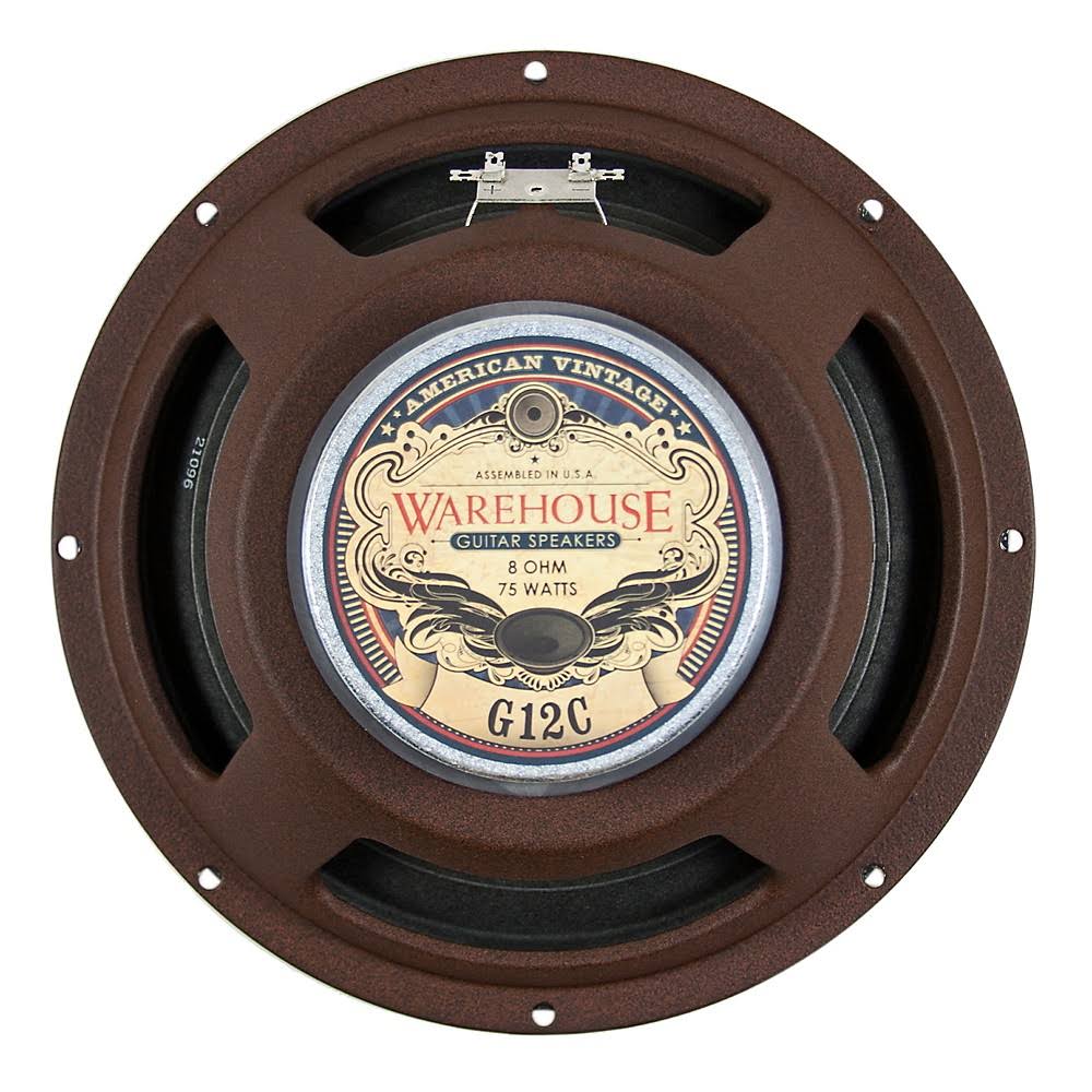 Warehouse Guitar Speakers G12C 12x22 75W American Vintage Speaker 8 Ohm