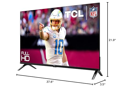 TCL 32-Inch Class S3 1080p LED Smart TV with Google TV (32S350G, 2023 Model), Google Assistant Built-in with Voice Remote, Compatible with Alexa