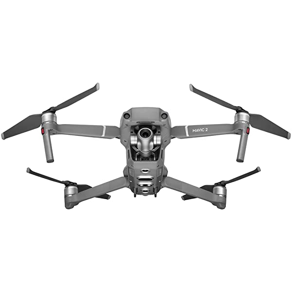 DJI Mavic 2 Pro - Drone Quadcopter UAV with Hasselblad Camera 3-Axis Gimbal HDR 4K Video Adjustable Aperture 20MP 1" CMOS Sensor, up to 48mph, Gray