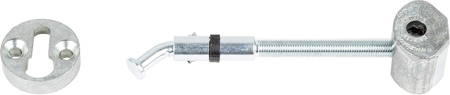 Zipbolt 13.960 Angled Slipfix Railbolt - Angled Staircase Handrail or Banister to Newel Post Connector (Upper Connection) - 1 Pack