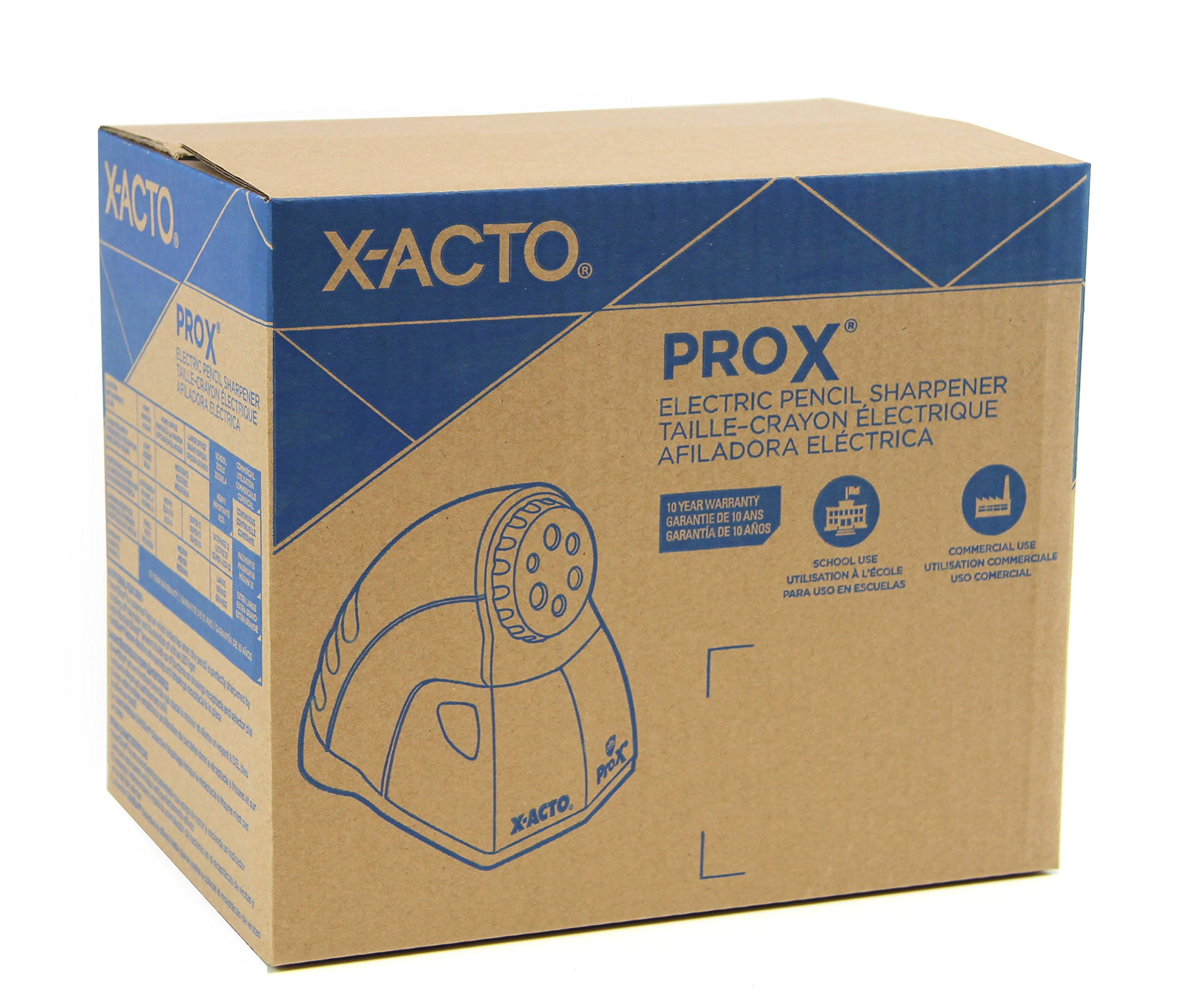 X-ACTO ProX - Electric sharpener - black, silver - die-cast metal