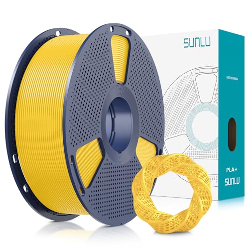 SUNLU 3D Printer Filament Bundle, PLA Plus Filament 10KG 1.75mm, Neatly Wound Filament for Most 3D Printer, 10 Colors, 1kg Spool