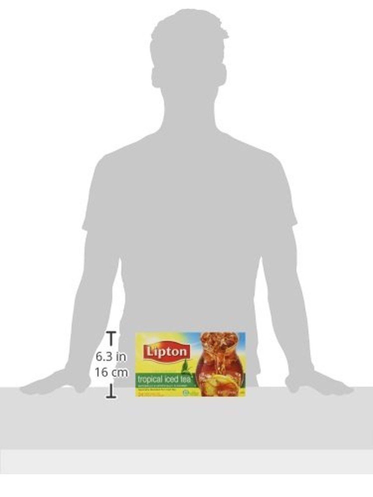 Lipton Tropical Iced Tea - 24 bags, 21 oz box