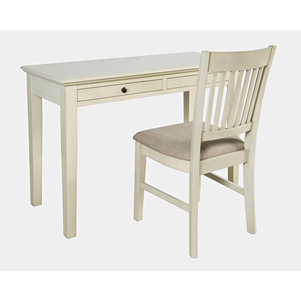 Jofran Craftsman Modern Farmhouse 48" Two Drawer USB Charging Desk