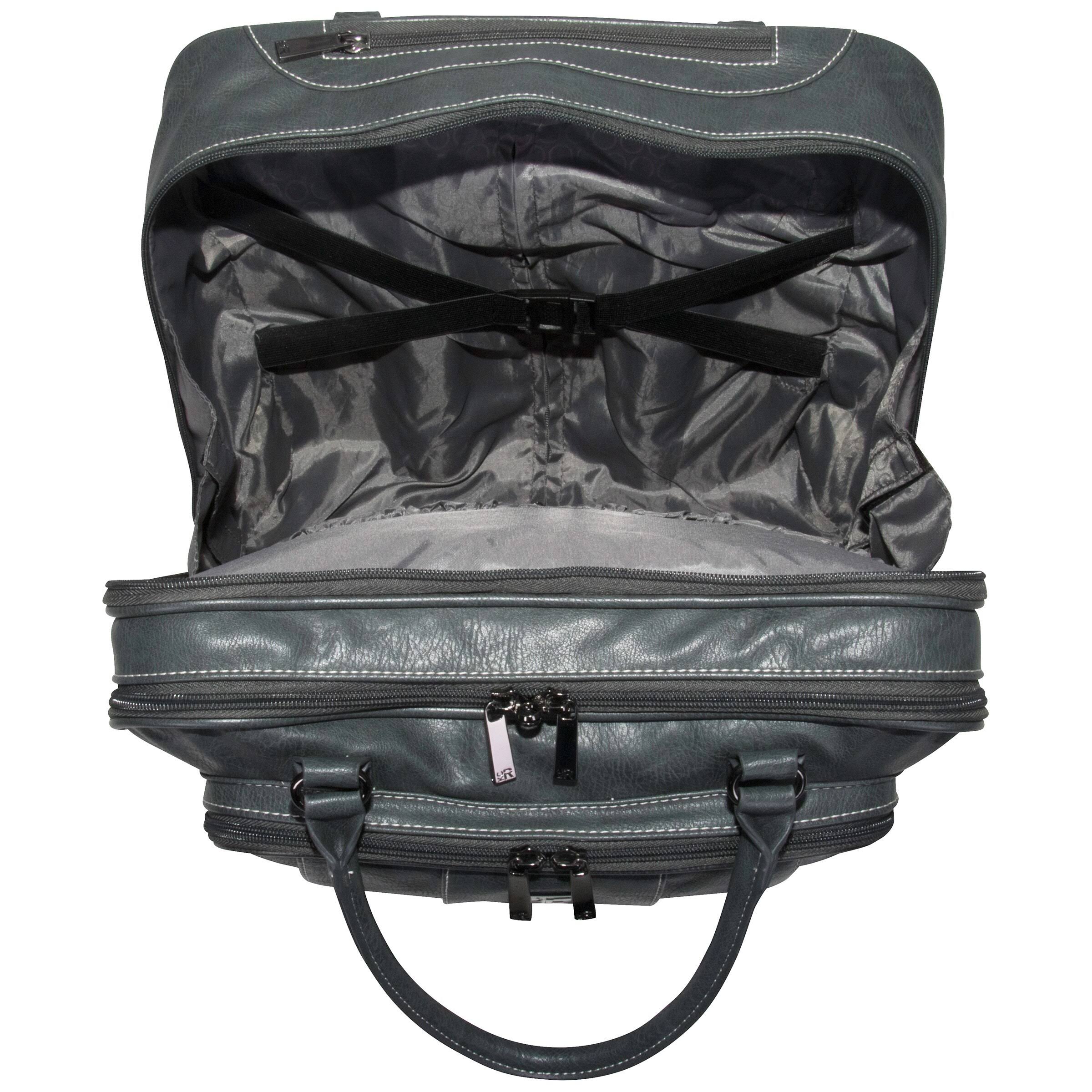 Kenneth Cole Reaction Rolling Laptop Bag Black