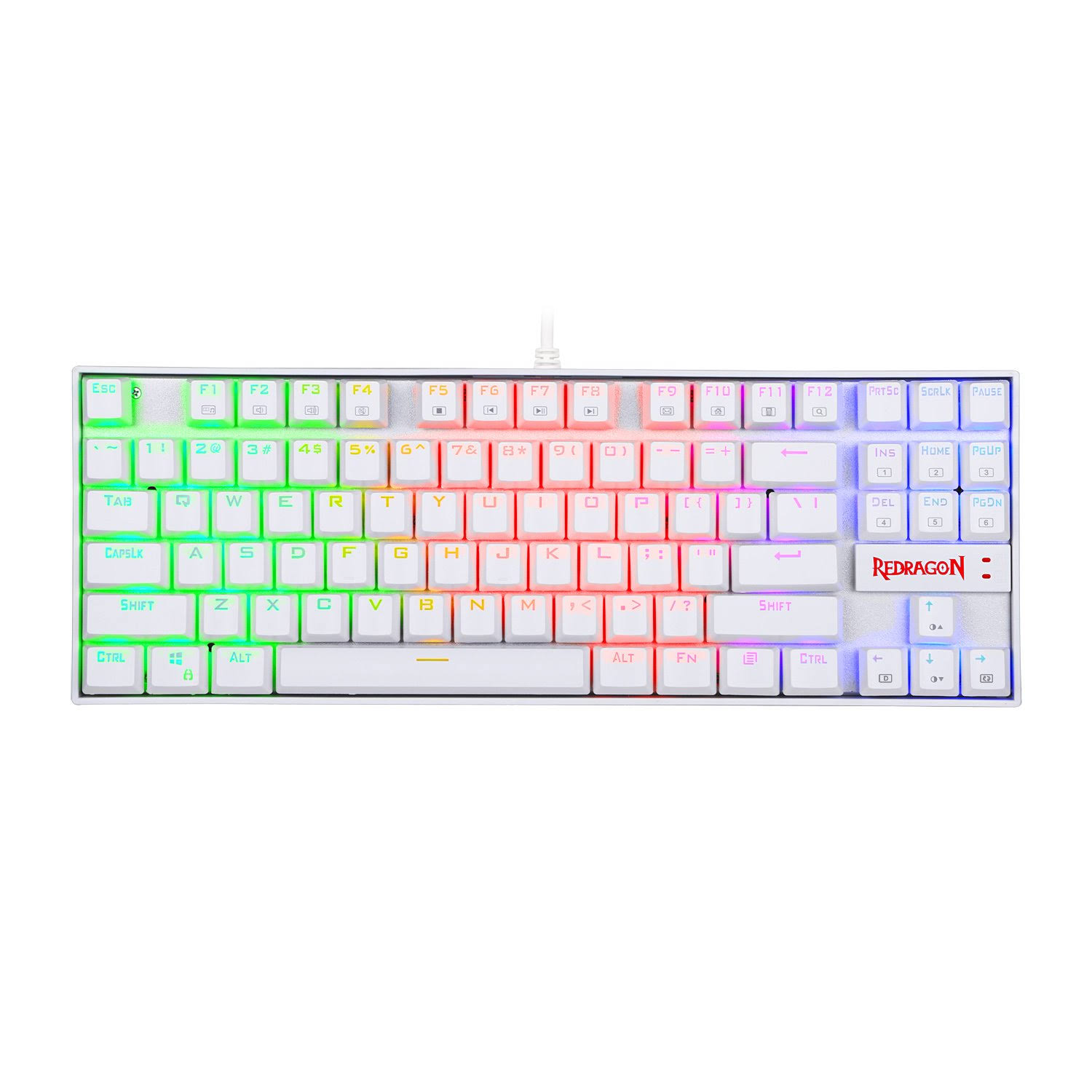 Redragon K552 Mechanical Gaming Keyboard 60% Compact 87 Key Kumara WI