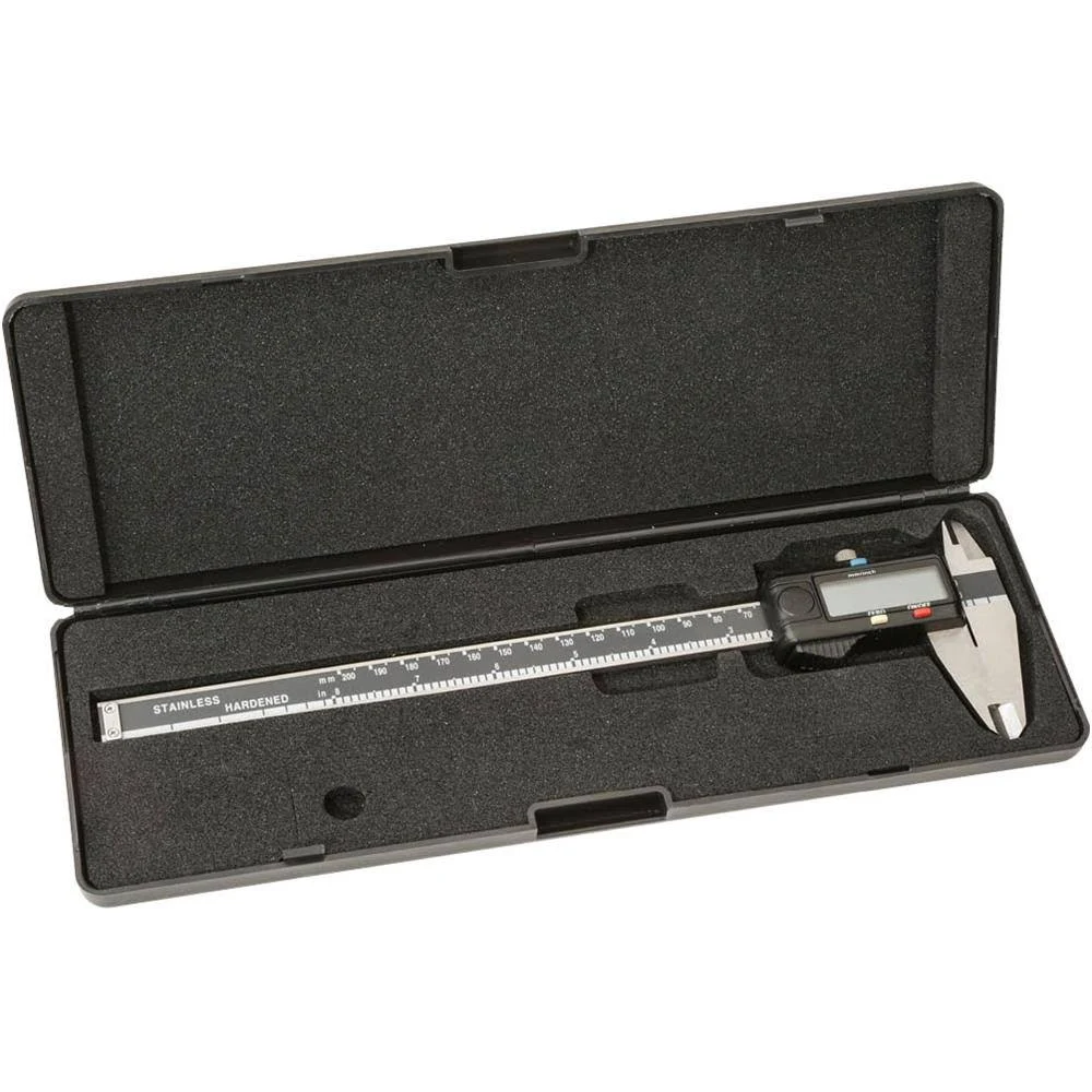 Grizzly Industrial H8187 Left Hand Digital Caliper-8 inch