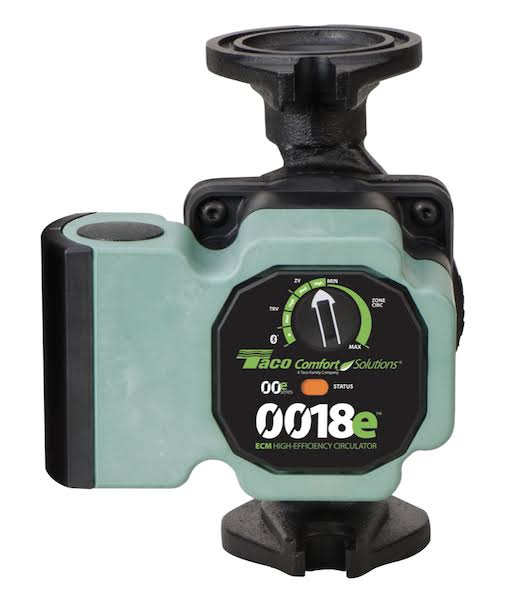 0018e-2F4 Taco Cast Iron ECM High Efficiency Circulator Bluetooth