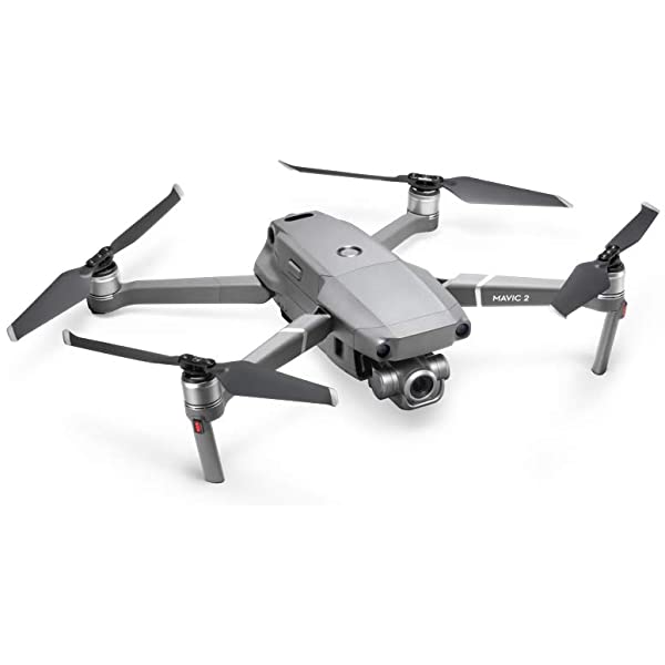 DJI Mavic 2 Pro - Drone Quadcopter UAV with Hasselblad Camera 3-Axis Gimbal HDR 4K Video Adjustable Aperture 20MP 1" CMOS Sensor, up to 48mph, Gray