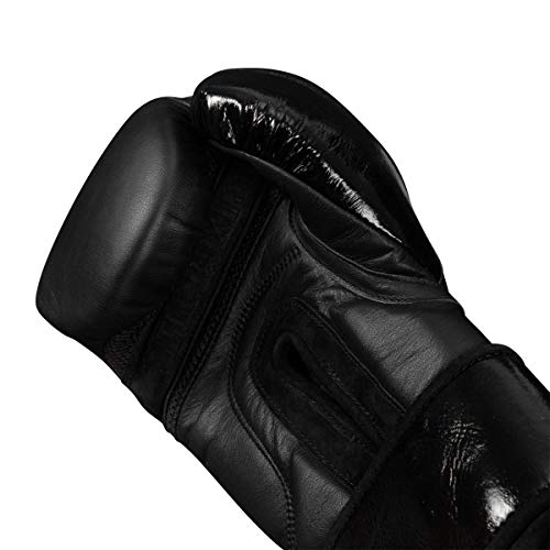 TITLE Boxing Black Training Gloves 2.0 - Boxing Gloves, Boxing Training Gloves, MMA Gloves, Oz Training Gloves, Kickboxing Gloves