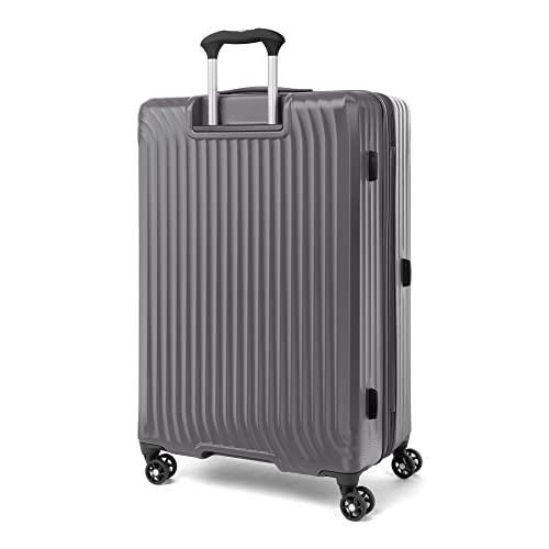 Travelpro Maxlite Air Hardside Expandable Carry on Luggage, 8 Spinner Wheels, Lightweight Hard Shell Polycarbonate Suitcase, Shadow Grey