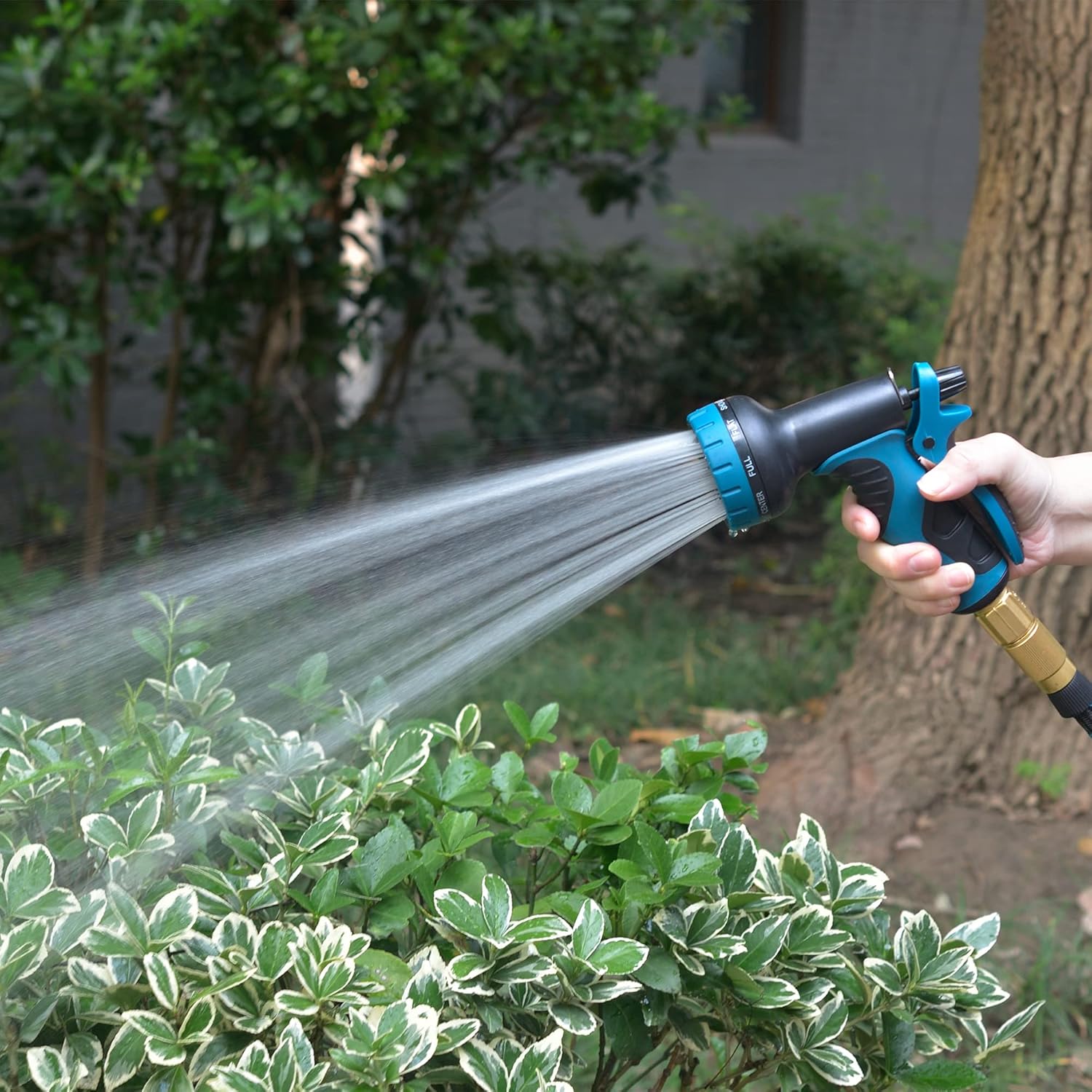HORTICAN Expandable Garden Hose Retractable Water Hose, Outdoor Yard Hose Flexible Garden Hose (50)