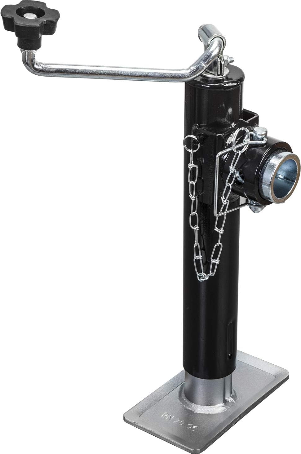 Torin 1000 LBs Capacity Single Wheel Swivel Trailer Jack, ATR39001B , Silver Pack of 2