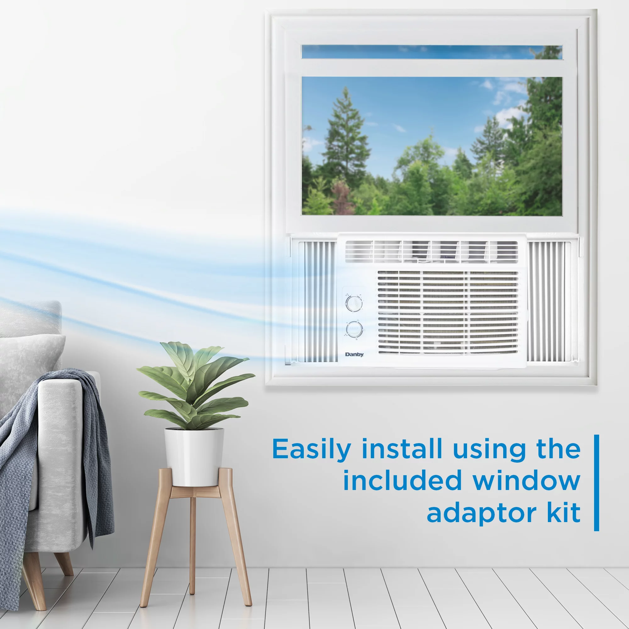 Danby DAC050MB1WDB 5000 BTU Window AC in White