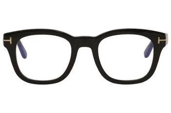 Tom Ford 5542 B 001 Shiny Black Eyeglasses TF5542-B 001 50mm