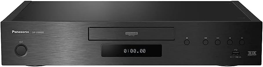 Panasonic DPUB9000 4K Ultra HD Blu-ray Player with HDR10+ and Dolby Vision Playback (Black) - Radiant Selections