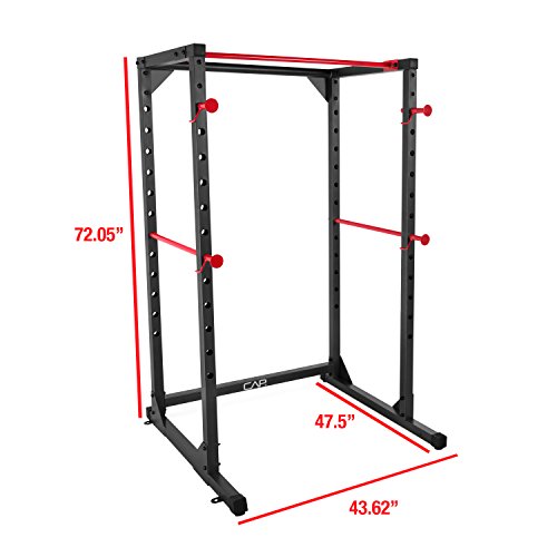 CAP Barbell Full Cage Power Rack Color Series | 6' or 7' Options