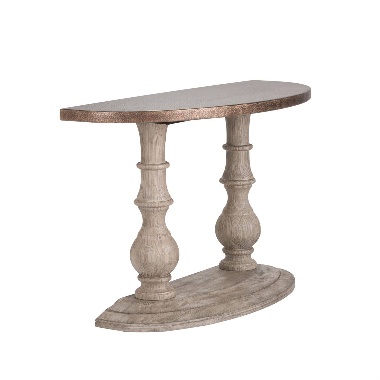Liberty Furniture Alamosa Half Moon Sofa Table - 108-OT1030