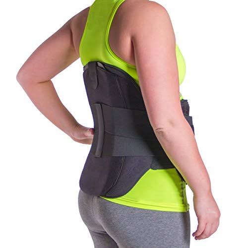 Braceability LSO Disc Unloader Back Brace for Sciatica, Spinal Stenosis, Chronic Low Back Pain, Postural Alignment u0026 Surgery