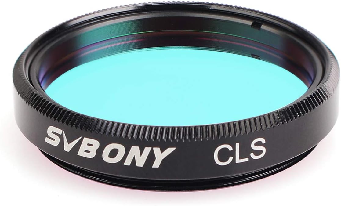 SVBONY Telescope Filter 2 inches CLS Filter City Light Pollution Reduction Filter Broadband Filter Suitable for Deep Sky Visual Astronomical