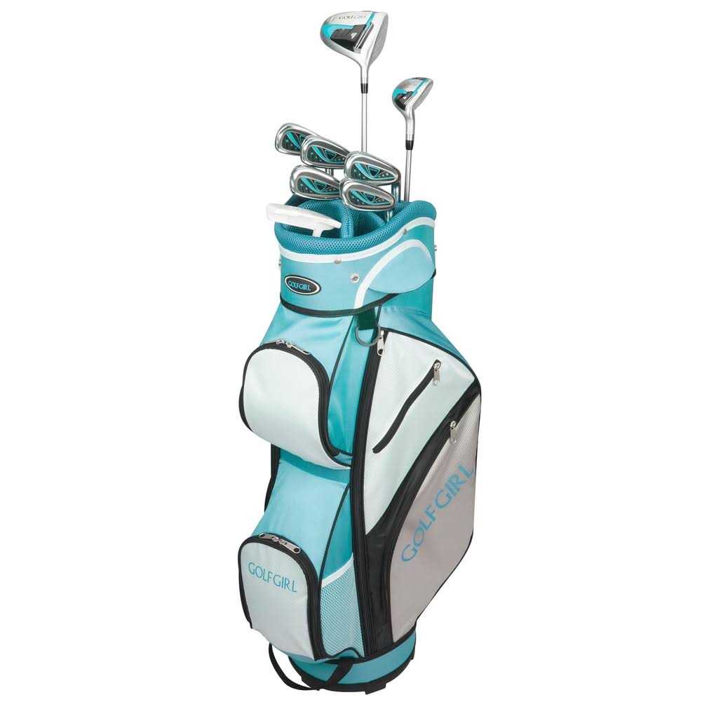 GolfGirl FWS3 Ladies Golf Clubs Set with Cart Bag - Sports Supplies Online Store