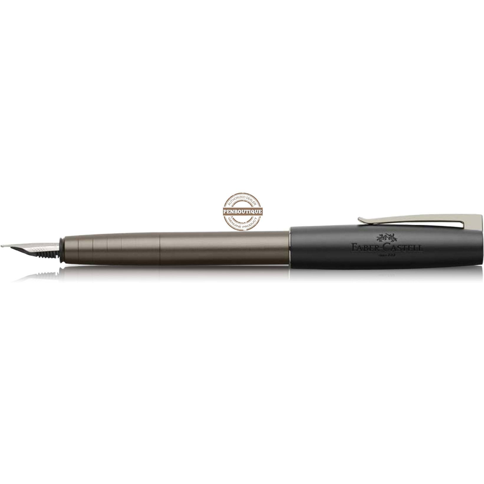 Faber Castell Loom Gunmetal Matte Fountain Pen - Extra-Fine