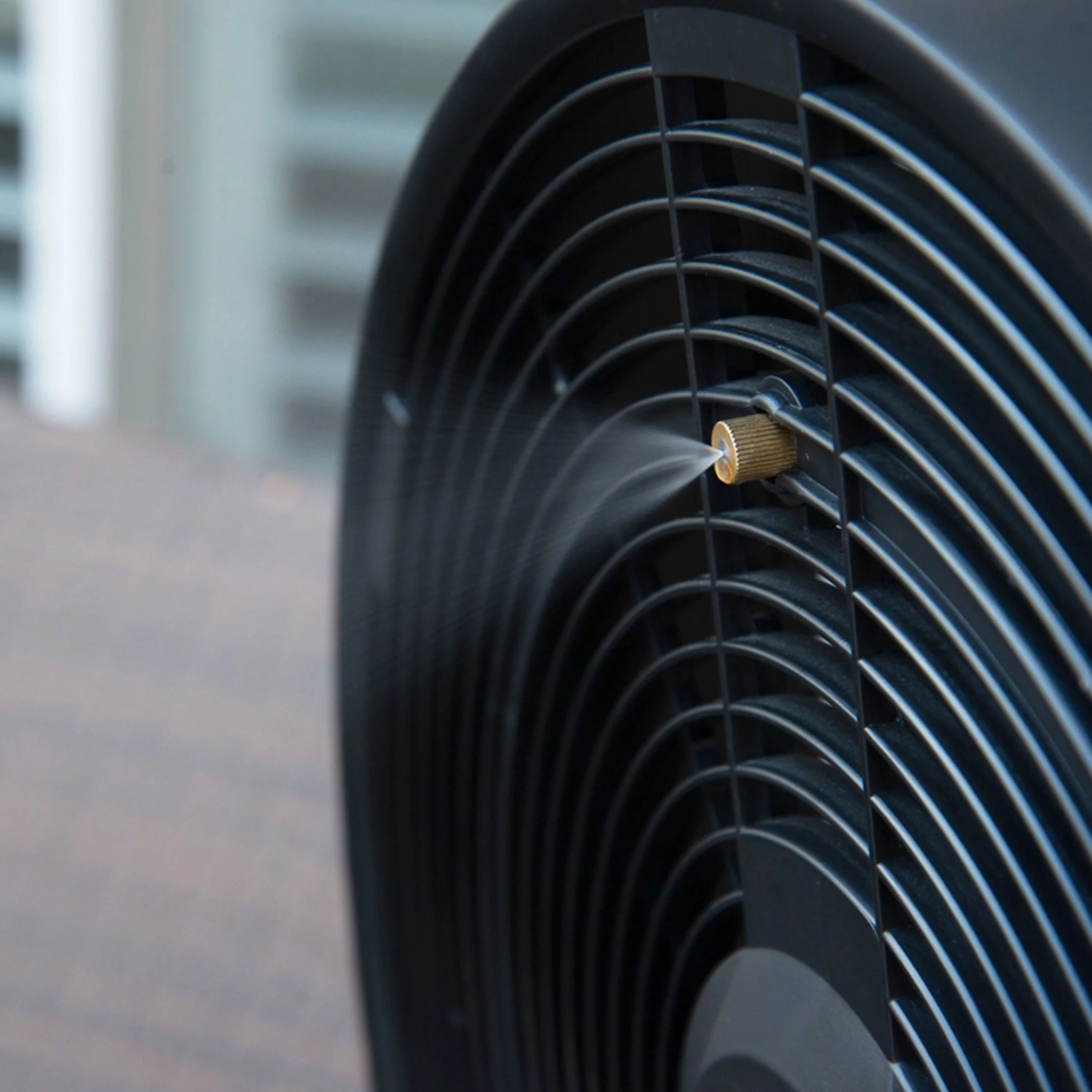 Newair Outdoor Misting Fan & Pedestal Fan, Cools 500 sq. ft. | 3 Fan Speeds