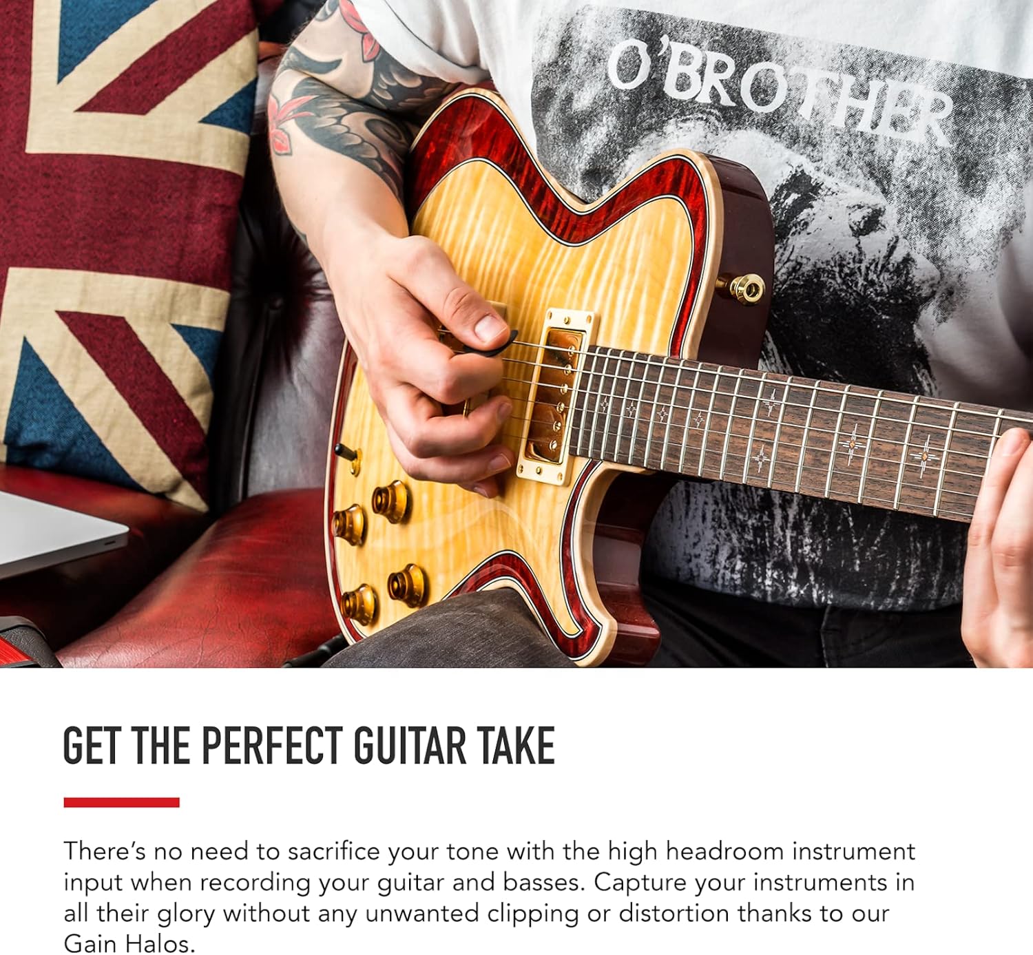 Rode PSA1 & Focusrite Scarlett Solo 3rd Gen USB Audio Interface, for the Guitarist, Vocalist, Podcaster or Producer — High-Fidelity