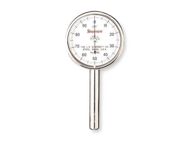Starrett Universal Back Plunger Dial Test Indicator|196B1