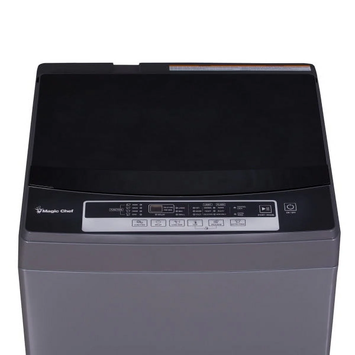Magic Chef 1.7 Cu. ft. Top Load Washer in Gray, Model MCSTCW17G5, H 36.6 in, L 20.3 in, D 20.7 in, Weight: 70.5 lbs.
