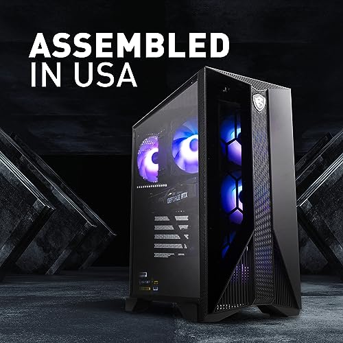 MSI Aegis Z2 Gaming Desktop (2024): AMD Ryzen R7-7700, Geforce RTX 4060, 16GB DDR5, 1TB m.2 SSD, 80+ Gold PSU, WiFi, Keyboard & Mouse, DIY Friendly