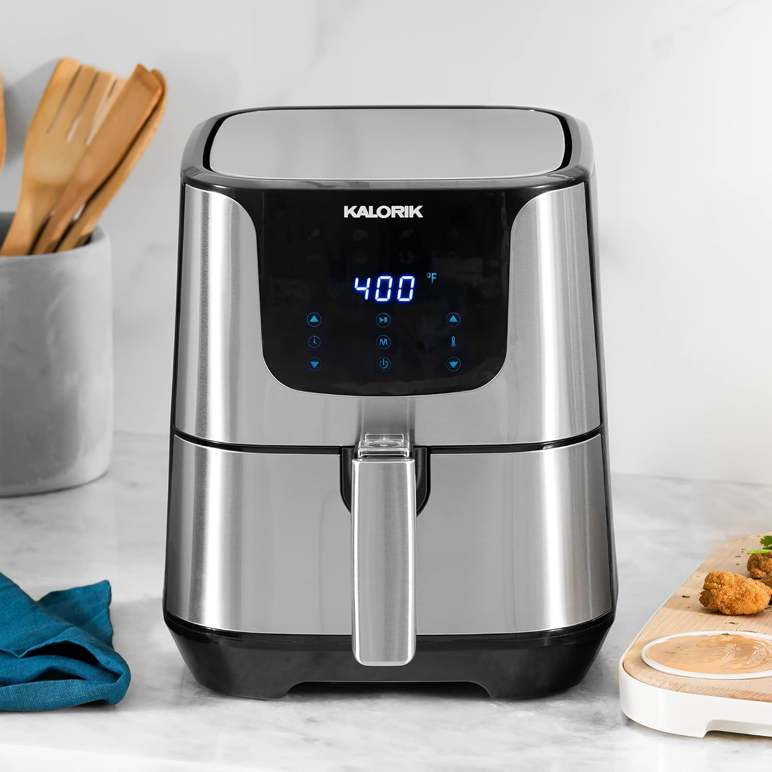 Kalorik 5.3 Quart XL Air Fryer Pro with Digital Touch Screen