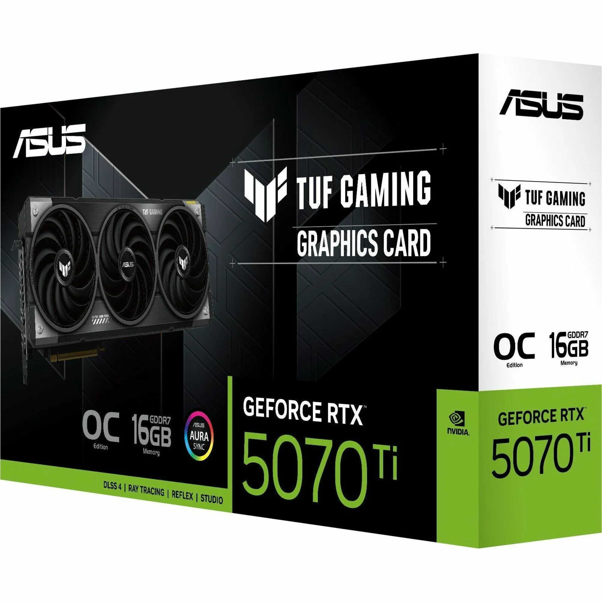TUF NVIDIA GeForce RTX 5070 Ti Graphics Card, 16GB GDDR7, PCIe 5.0 x16, 8960 CUDA Cores