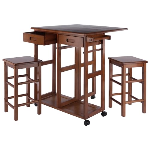 Winsome Suzanne Space Saver Set, for Kitchen, 33", Coffee