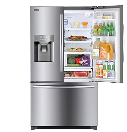 Winia WRFS26STJE French Door Dispenser Refrigerator Step Up, 25.5 Cu.Ft