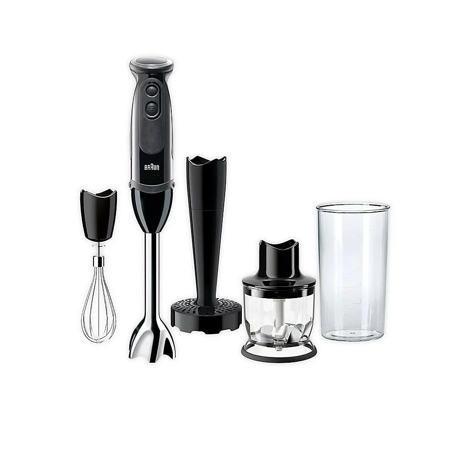 Braun Multiquick 5 Vario Immersion Hand Blender in Black - Megean