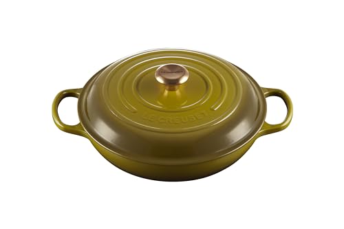 Le Creuset Enameled Cast Iron Signature Braiser, 3.5 qt., Marseille