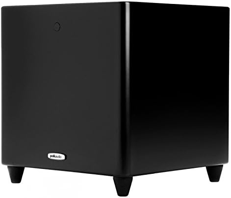 Polk Audio DSWPRO 550WI Powered 10-inch Subwoofer | Powerful 200-Watt Amp | Multiple Placement Options
