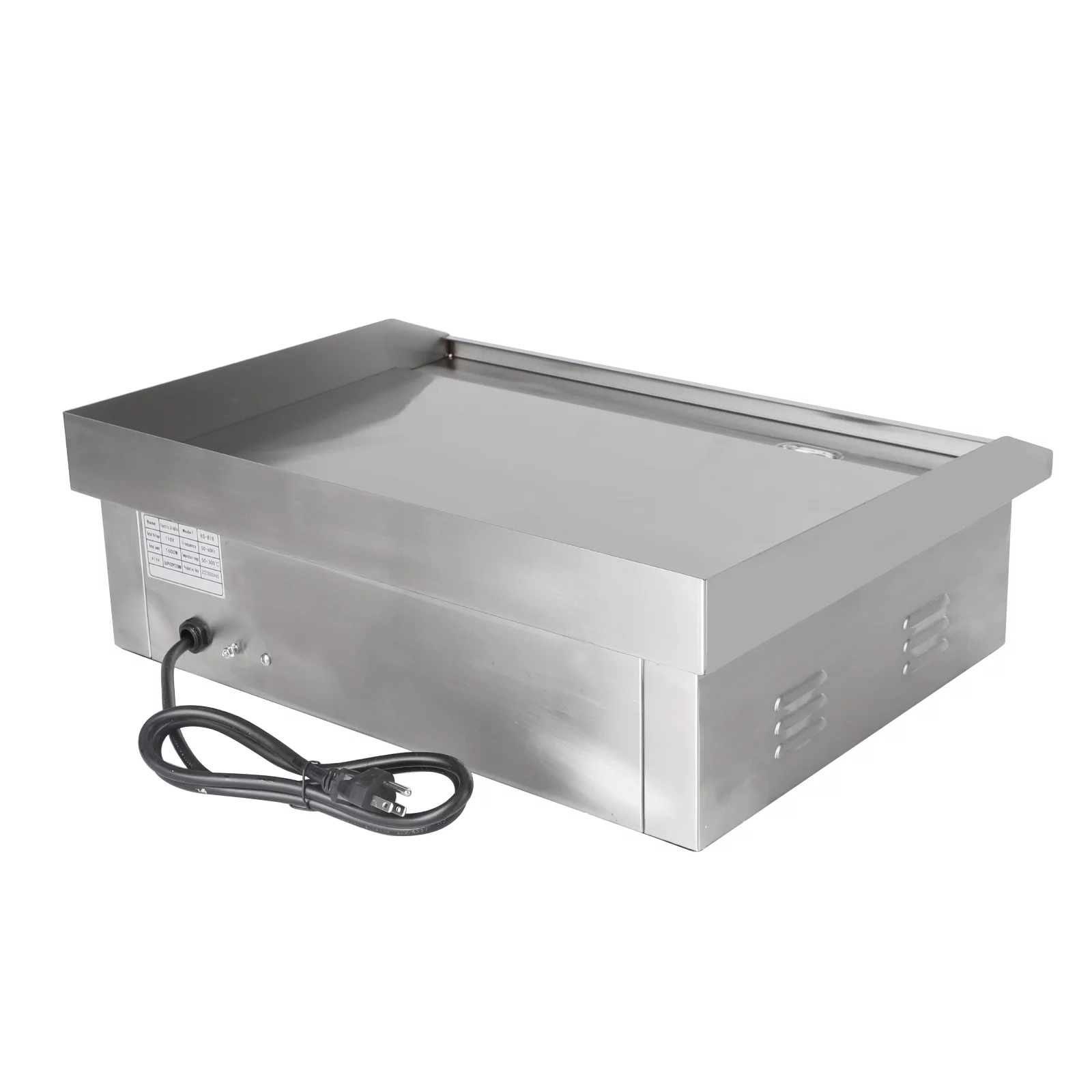 22" Commercial Electric Griddle Countertop Griddle Grill Countertop Grill 3000W