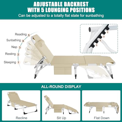 DoCred Folding Camping Cot with Mattress, 2 Pack Heavy Duty Folding Cot for Adults, Portable Sleeping Cot Bed Adults Outdoor Bed with Carry Bag