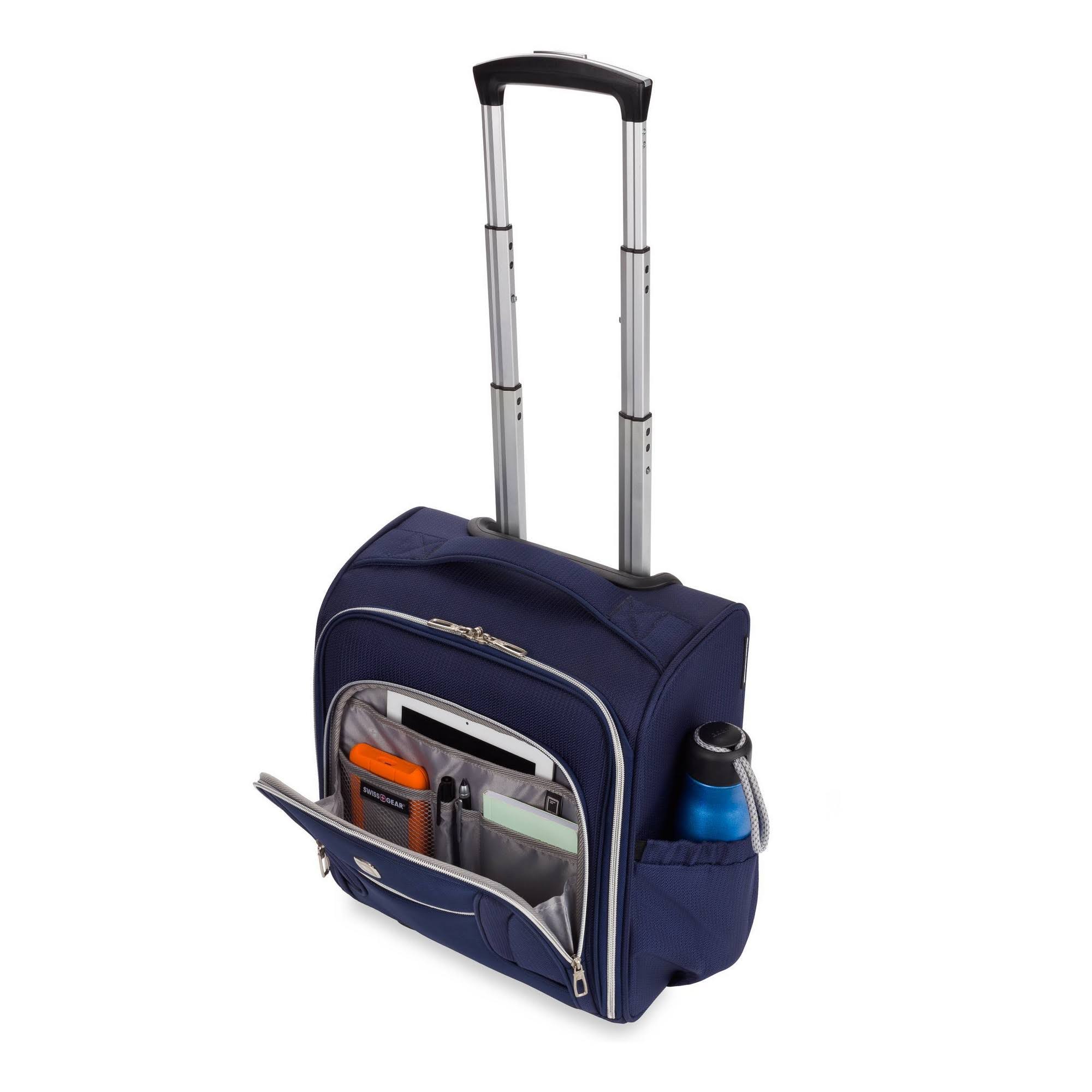 Swissgear 16x22 Checklite Underseat Carry on Suitcase - Navy, Blue