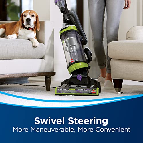 Bissell 2252 CleanView Swivel Upright Bagless Vacuum with Swivel Steering, Powerful Pet Hair Pick Up, Specialized Pet Tools, Large Capacity Dirt Tank