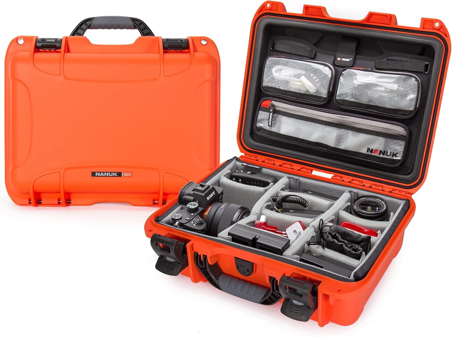 Nanuk 920 Waterproof Hard Case with Padded Dividers - Blue (920-2008)