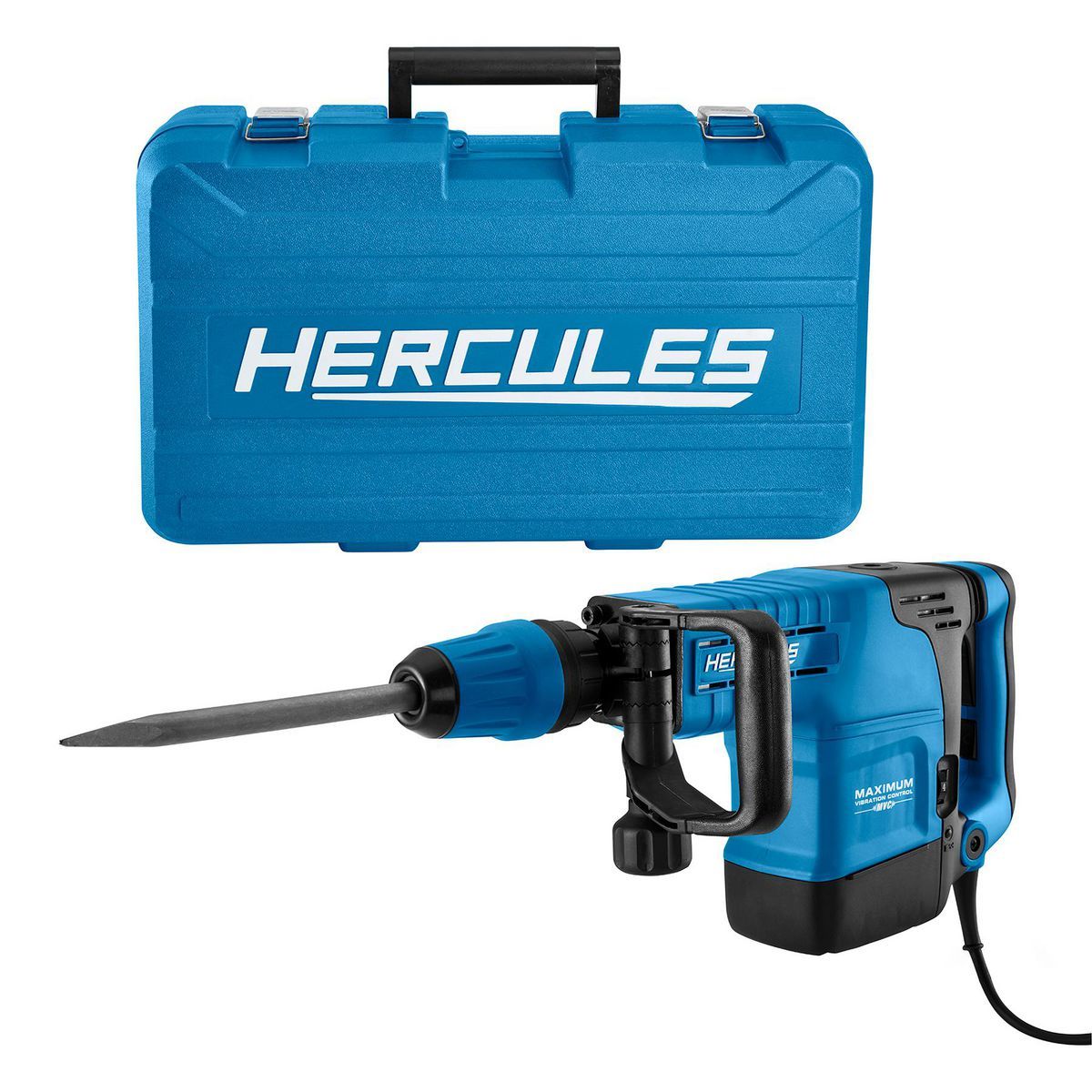HERCULES 14.5 Amp, 23 lb. SDS-MAX Type Demolition Hammer with Maximum Vibration Control